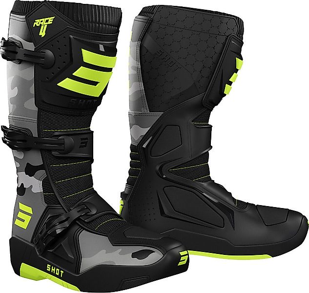 Shot Race 4 Motocross Stiefel Motorradstiefel günstig online kaufen