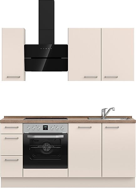 nobilia Küchenzeile ""Laser II", Ausrichtung wählbar, Breite 180 cm" vormon günstig online kaufen