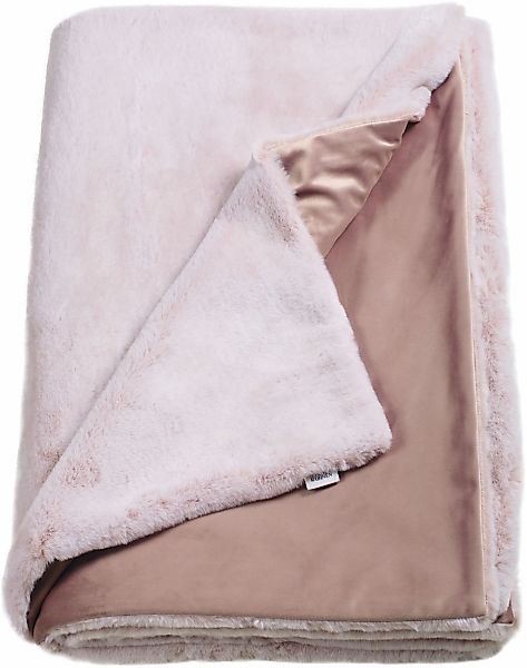 SCHÖNER WOHNEN-Kollektion Wohndecke "Cozy" aus weichem Kunstfell, Kuschelde günstig online kaufen