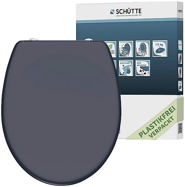 Schütte WC-Sitz, mit Absenkautomatik und Schnellverschlusstechnik günstig online kaufen