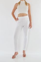 MIRROSI Stretch-Hose Damen Hosen High Waist günstig online kaufen