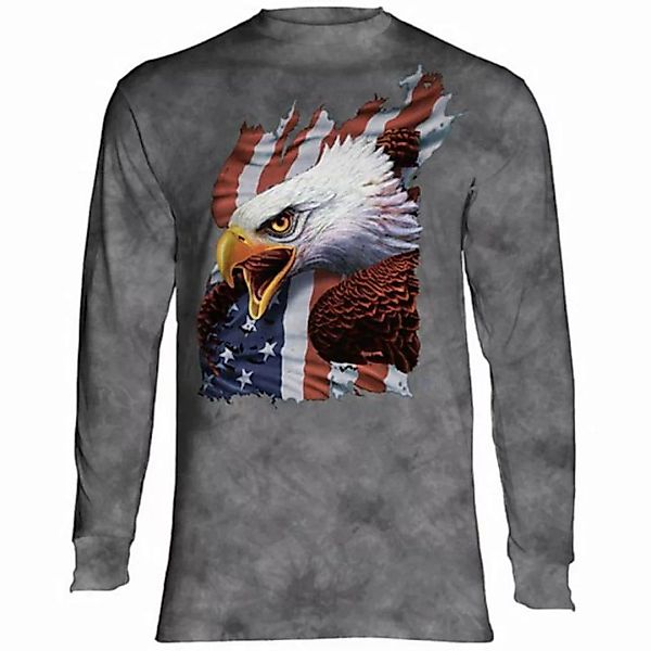 The Mountain Longsleeve Patriotic Screaming Eagle USA Adler günstig online kaufen