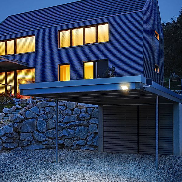 steinel Außen-Wandleuchte Steinel Solar Außenleuchte XSolar L-S ONE weiß mi günstig online kaufen