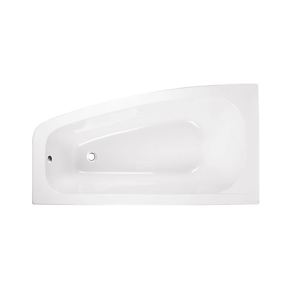 Bad Land Badewanne Eckwanne LUNA 150x80 Links Ablauf Füße günstig online kaufen