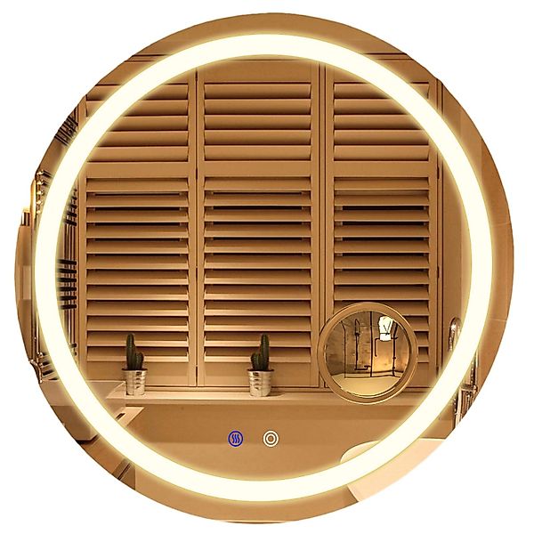 Mondeer Badspiegel Badezimmerspiege (IP44), ⌀ 60cm günstig online kaufen