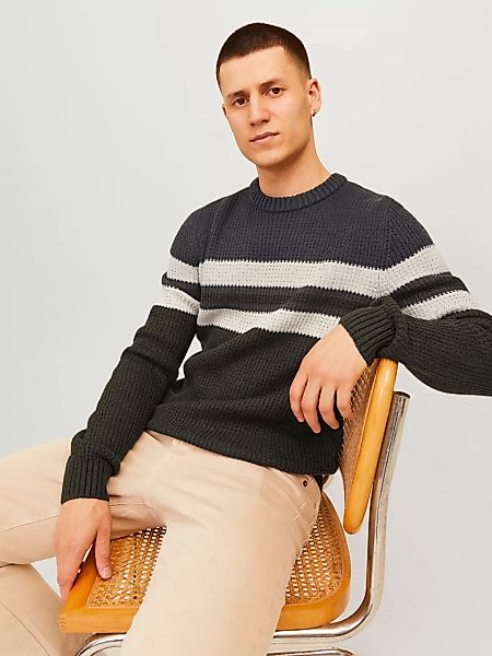 Jack & Jones Rundhalspullover JJSANDER KNIT CREW NECK günstig online kaufen