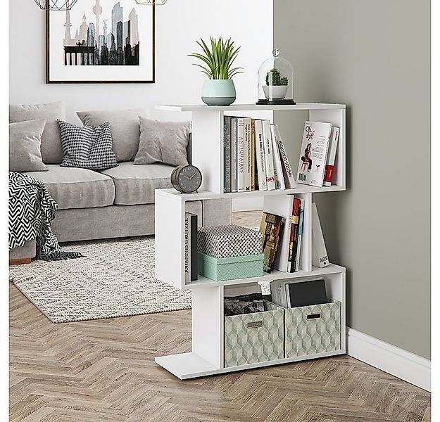 Vicco Raumteiler Levio, Weiß, 70 x 100 cm, 1-tlg., Freistehend günstig online kaufen