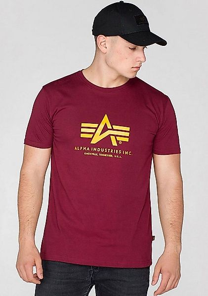 Alpha Industries T-Shirt Basic T-Shirt Baumwolle, regular fit günstig online kaufen