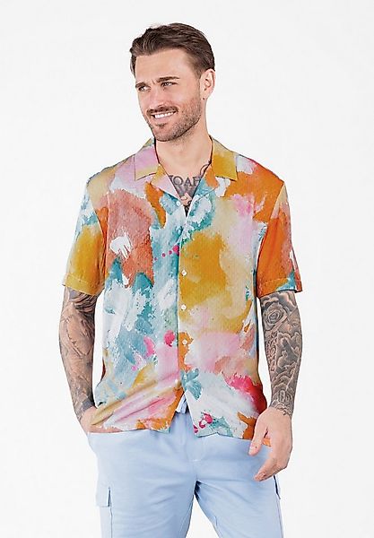Key Largo Kurzarmhemd MSH KLCARACAS 1/2 patterned (1-tlg) günstig online kaufen