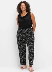 Sheego Jerseyhose Schlupfhose Innenbeinlänge ca.71 cm günstig online kaufen