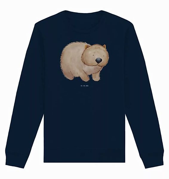 Mr. & Mrs. Panda Longpullover Größe XS Wombat - French Navy - Geschenk, Pul günstig online kaufen