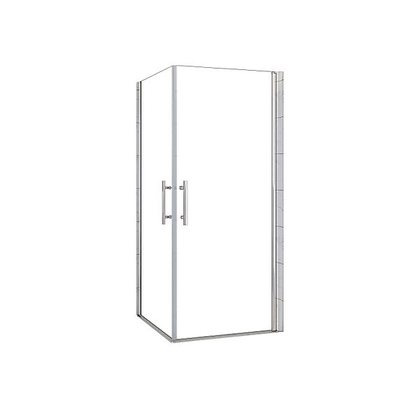 AICA Schwingtür Duschtür ESG Nano-Glas Eckeinstieg Duschabtrennung Dusche D günstig online kaufen