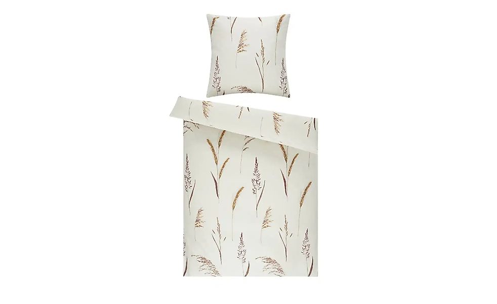 Como Green Satin Bettwäsche  Hayfever ¦ creme ¦ Maße (cm): B: 135 Bettwaren günstig online kaufen