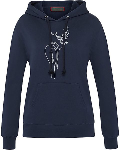 Reitmayer Hoodie Sweathoodie mit Hirschdruck günstig online kaufen
