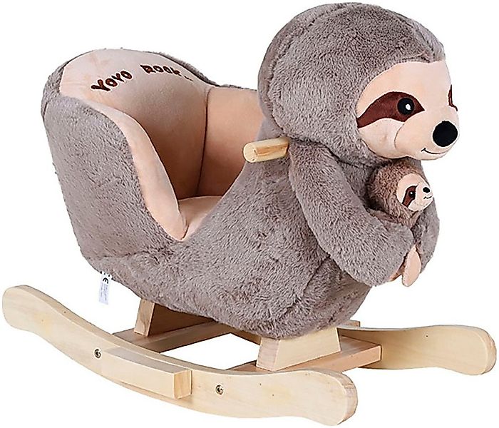 Knorrtoys® Schaukeltier Faultier Luis, mit Plüsch-Faultierbaby günstig online kaufen