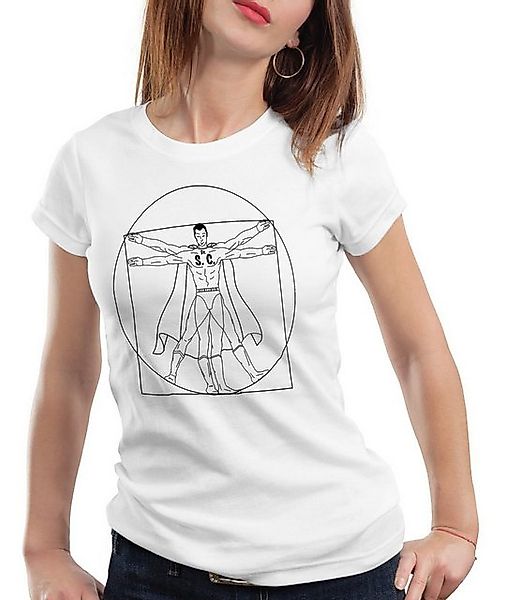 style3 T-Shirt Sheldon Theory Da Vinci Vitruvianischer Mensch the big bang günstig online kaufen