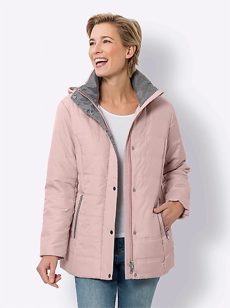 Classic Basics Steppjacke mit Kapuze günstig online kaufen