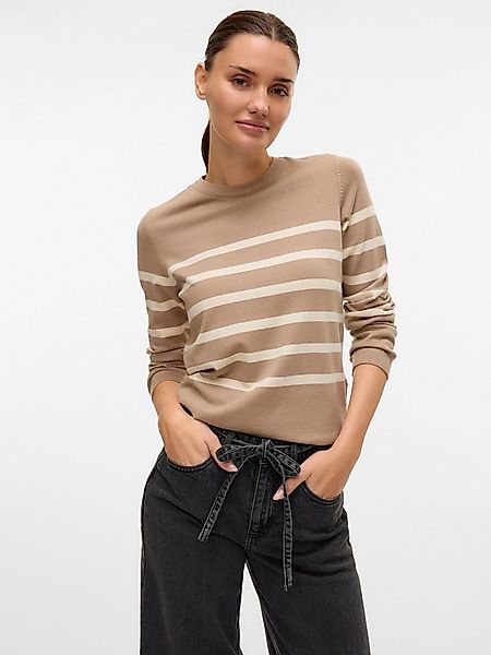 Vero Moda Rundhalspullover VMSABA PLAIN LS O-NECK PULLOVER GA NOOS günstig online kaufen