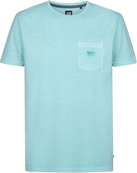Petrol T-Shirt Key Melange Aqua - Größe XL günstig online kaufen