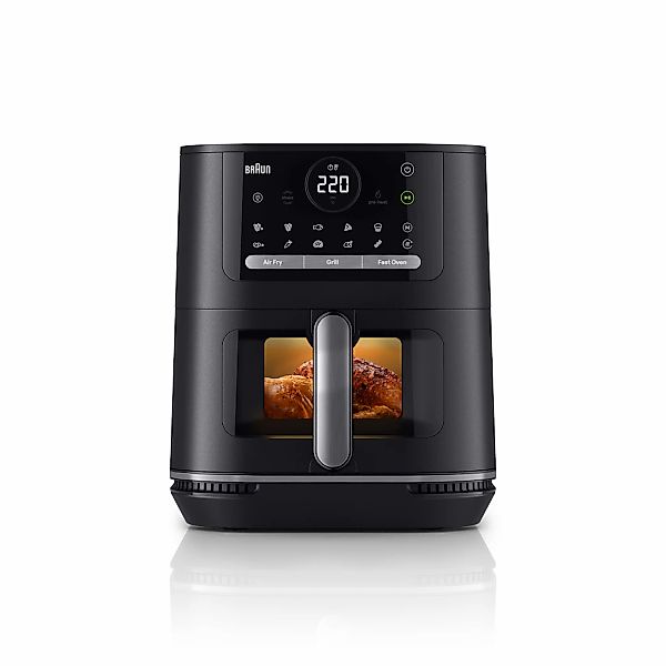 Braun Heißluftfritteuse "MultiFry HF 5073I BK" 2000 W 2.000 W, 20 Kochprogr günstig online kaufen