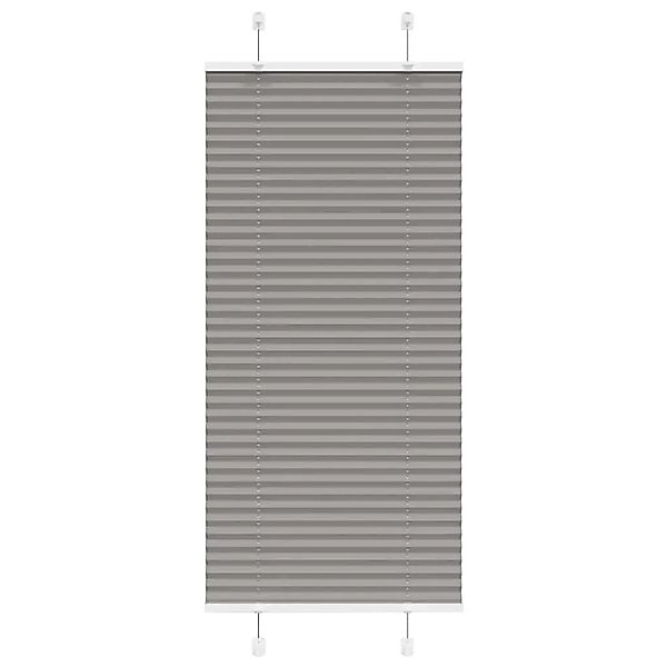 vidaXL Plissee Anthrazit 60x150 cm Stoffbreite 59,4 cm Polyester 4015084 günstig online kaufen