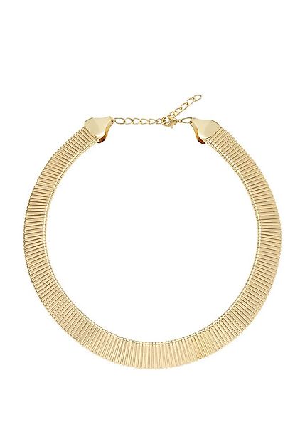 LASCANA Schlangenkette Chunky Halskette, Collier, abgerundete chunky Schlan günstig online kaufen