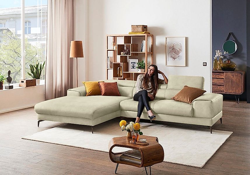 W.SCHILLIG Ecksofa »piedroo, Designsofa mit tollem Sitzkomfort, elegant und günstig online kaufen