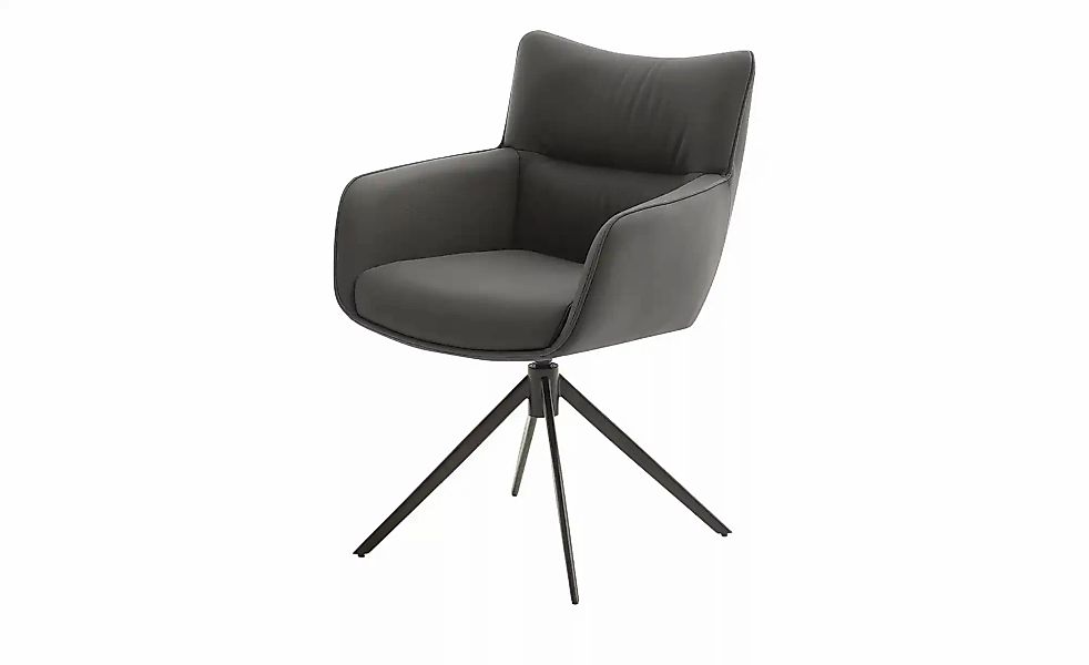Armlehnstuhl  drehbar Remona ¦ grau ¦ Maße (cm): B: 61 H: 88 T: 62.0 Stühle günstig online kaufen