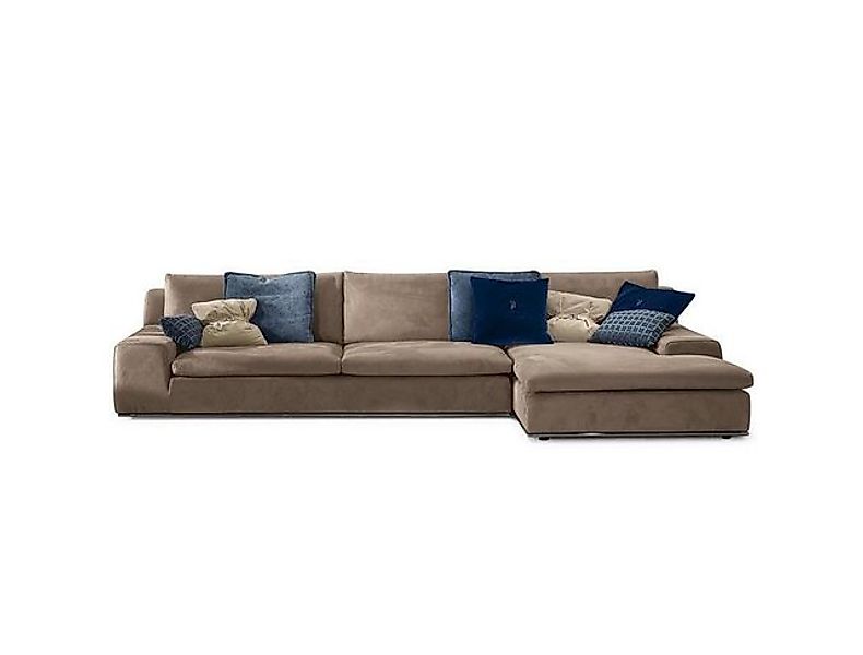 Xlmoebel Ecksofa L-Förmiges Luxus-Ecksofa in Grau von PRIANERA - Stilvolles günstig online kaufen