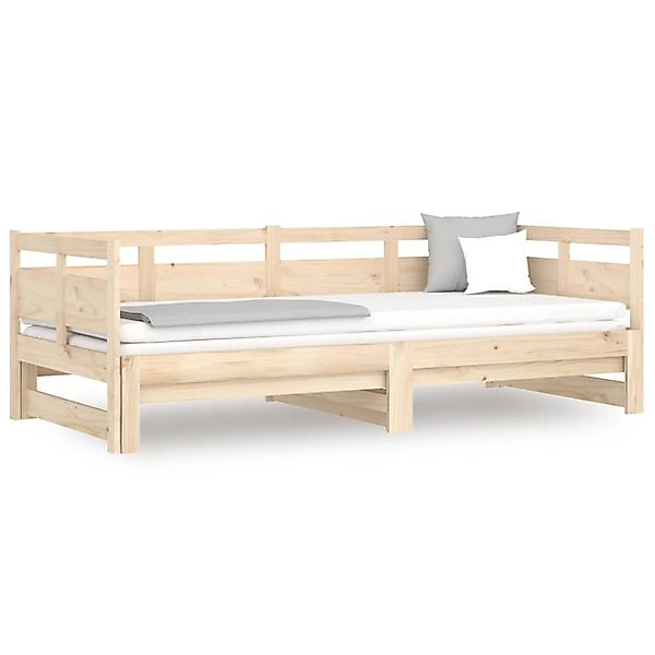 vidaXL Tagesbett Ausziehbar Massivholz Kiefer 2x(90x200) cm1279828 günstig online kaufen