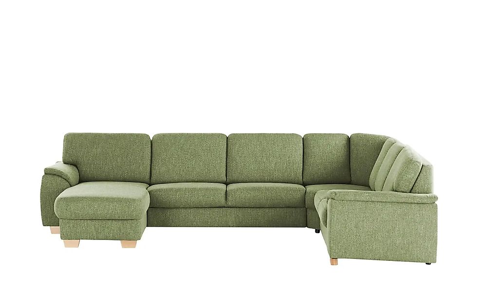 smart Wohnlandschaft  Valencia ¦ grün ¦ Maße (cm): B: 341 Polstermöbel > So günstig online kaufen