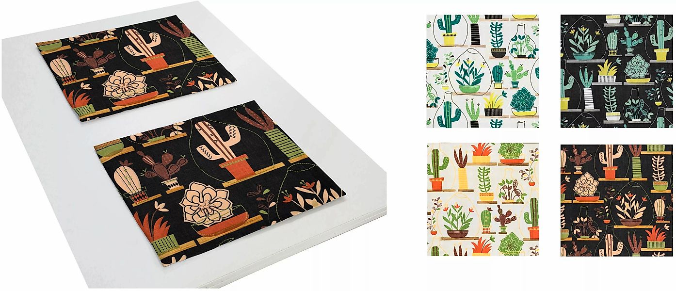 Wirth Platzset »OAKHAM«, (Packung, 2 St.) günstig online kaufen