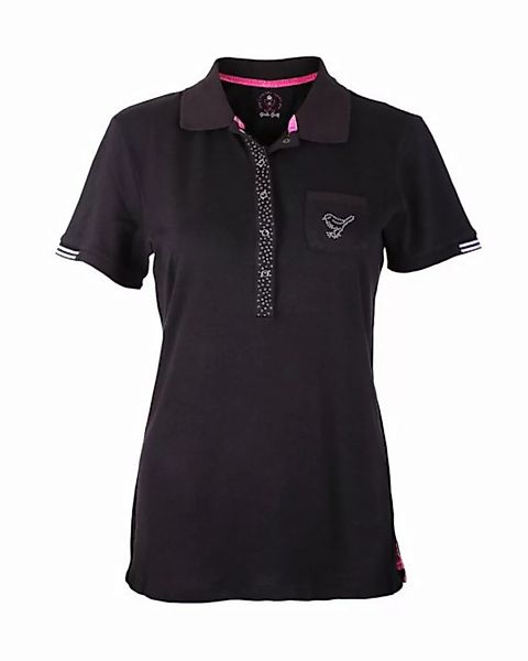 girls golf Poloshirt Girls Golf Polo 'Heart Shape' Schwarz Damen XS günstig online kaufen