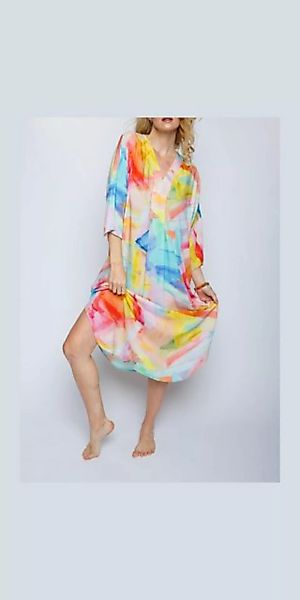 Emily Van Den Bergh Blusenkleid Kleid EMILY VAN DEN BERGH multi aquarell günstig online kaufen