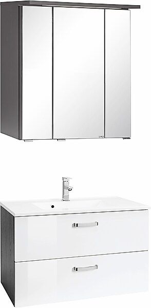 welltime Badmöbel-Set »Ravenna«, (2 St.), mit Soft-Close Funktion günstig online kaufen