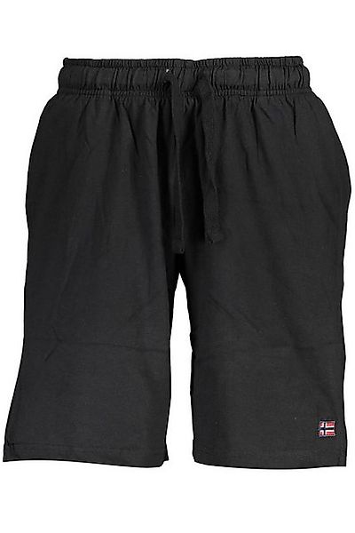 NORWAY 1963 5-Pocket-Hose Herren Bermuda-Shorts in Schwarz mit Komfortbund günstig online kaufen