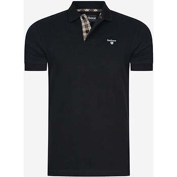 Barbour  T-Shirts & Poloshirts Tartan pique polo - black stone günstig online kaufen