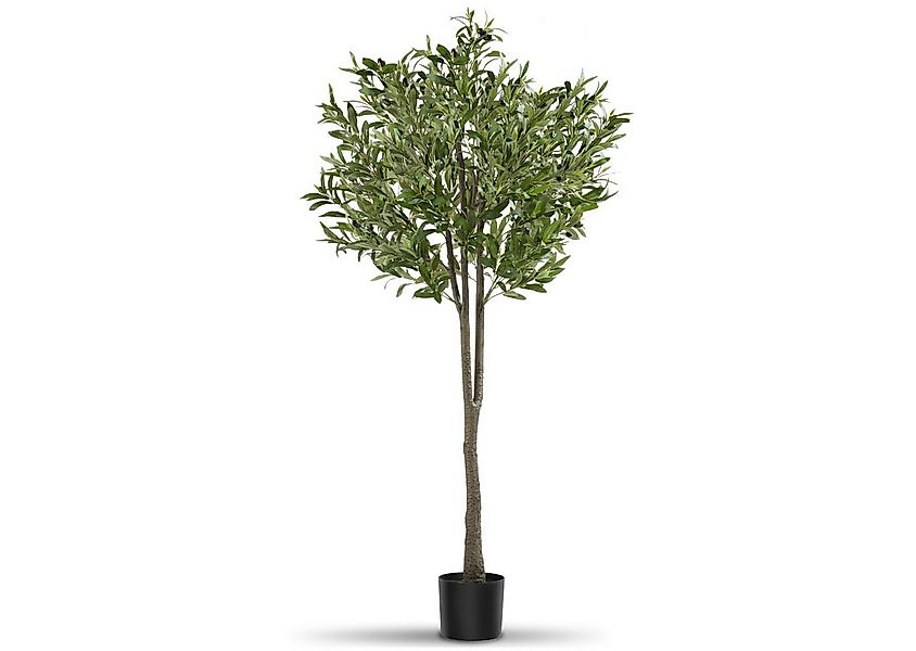 Künstliche Zimmerpflanze Künstlicher Olivenbaum Olivenbaum, tectake, Höhe 1 günstig online kaufen