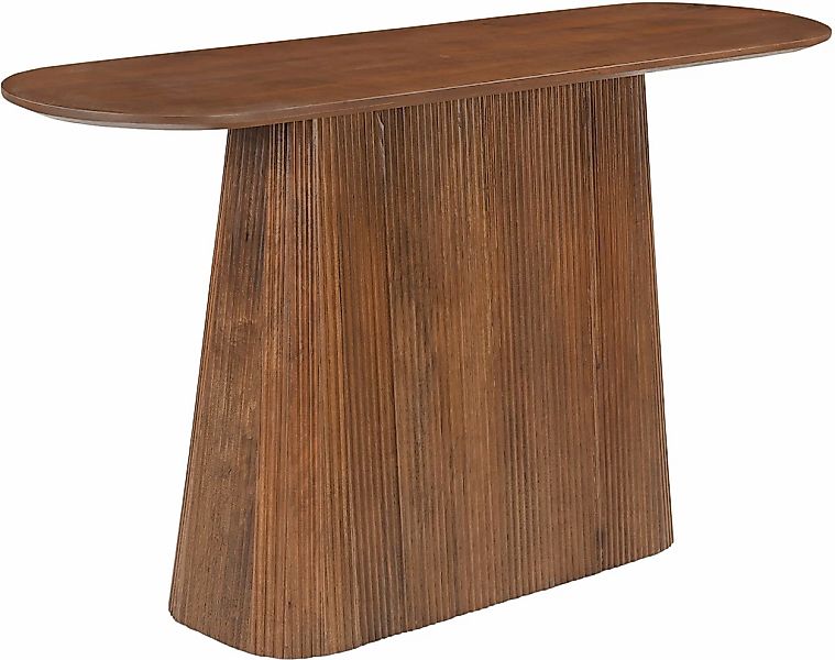 SIT Konsolentisch »MANGO NATURAL«, mit Sockelfuß im Lamellendesign günstig online kaufen