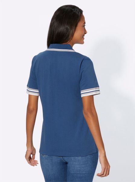 Casual Looks Poloshirt "Poloshirt" 1 Stk. tlg. günstig online kaufen