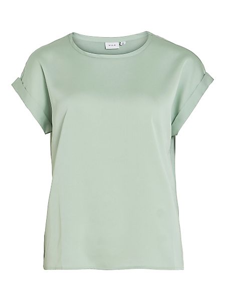 Vila Kurzarmbluse VIELLETTE S/S SATIN TOP günstig online kaufen
