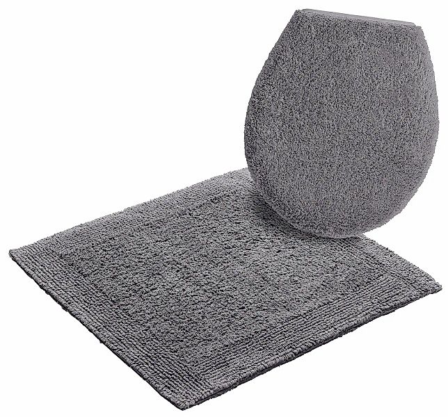my home Badematte »Kapra, Badvorleger, Badezimmer Teppich«, beidseitig nutz günstig online kaufen