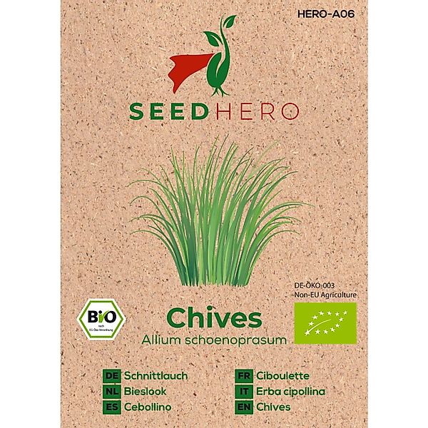 Seedhero BIO Schnittlauch Samen günstig online kaufen