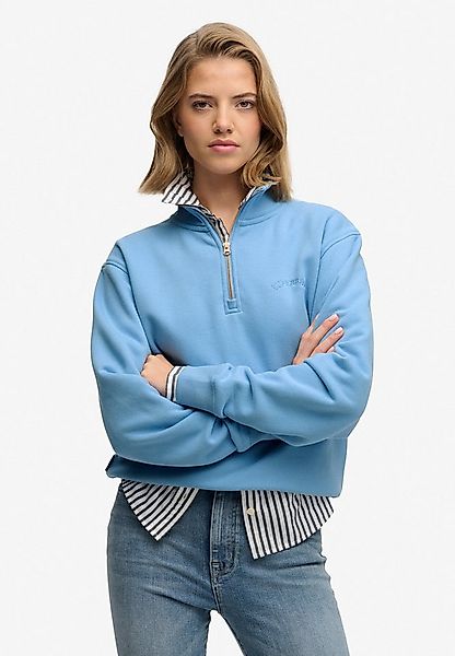 Superdry Sweatshirt ESSENTIAL LOGO EMB HALF ZIP günstig online kaufen