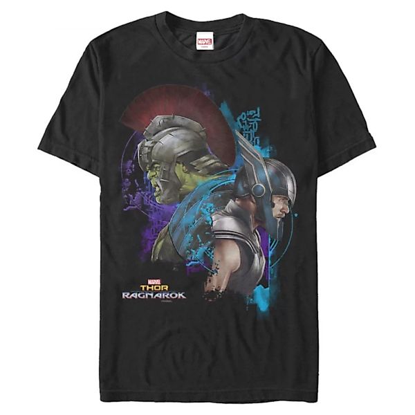 Marvel - Thor Ragnarok - Hulk & Thor Warriors - Männer T-Shirt günstig online kaufen