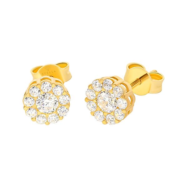 Stella-Jewellery Paar Ohrstecker 585er Gold Ohrstecker günstig online kaufen