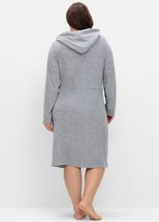 Sheego Damenbademantel Bademantel, Länge ca. 110 günstig online kaufen