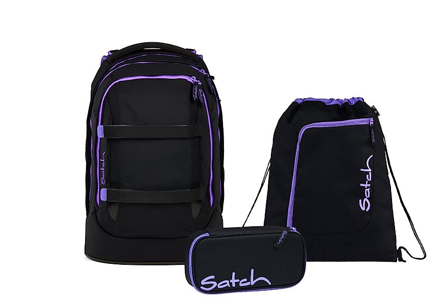 Satch Schulranzen Schulrucksack-Set PACK Purple Phantom günstig online kaufen
