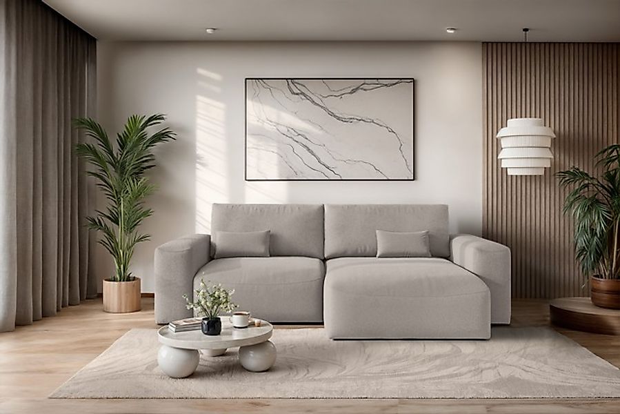 OTTO home Ecksofa »MATTS Schlafsofa mit Bettkasten, Maße B/T/H: 265/159/89 günstig online kaufen