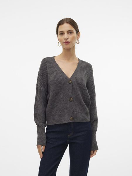 Vero Moda Strickjacke VMLEA LS V-NECK günstig online kaufen